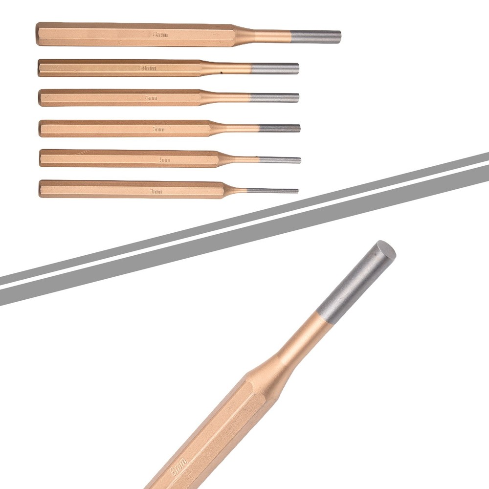 Professional Grade Cylindrical Chisel Set for Accurate Puncturing 38mm