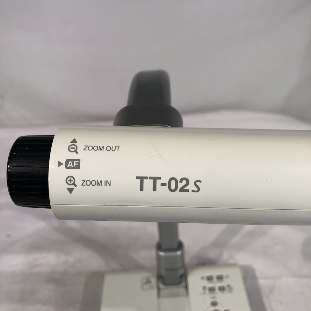 Elmo Model TT-02RX Document Camera Visual Presenter - POWER SUPPLY NOT INCLUDED!