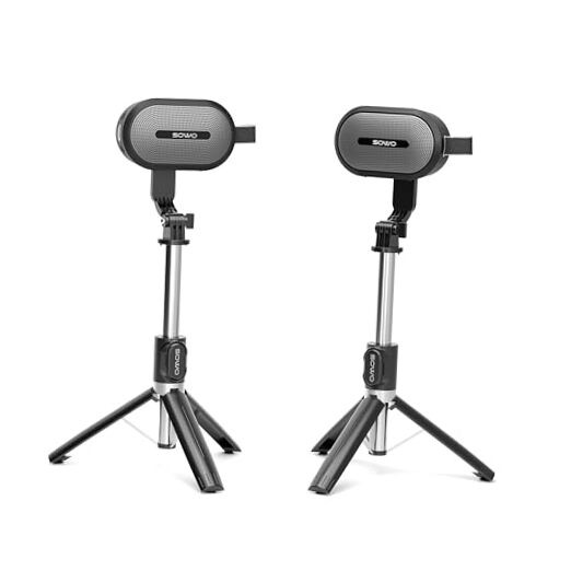 Wireless Dual Bluetooth Speakers Set, Adjustable Stands 2Pcs, High-Fidelity
