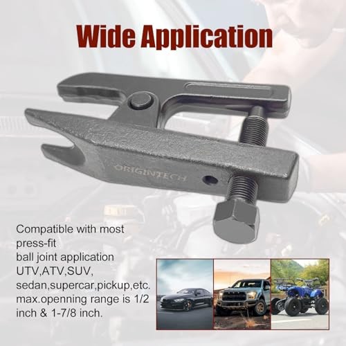 Universal Ball Joint Separator Tool, Removal Tool Compatible with Separating