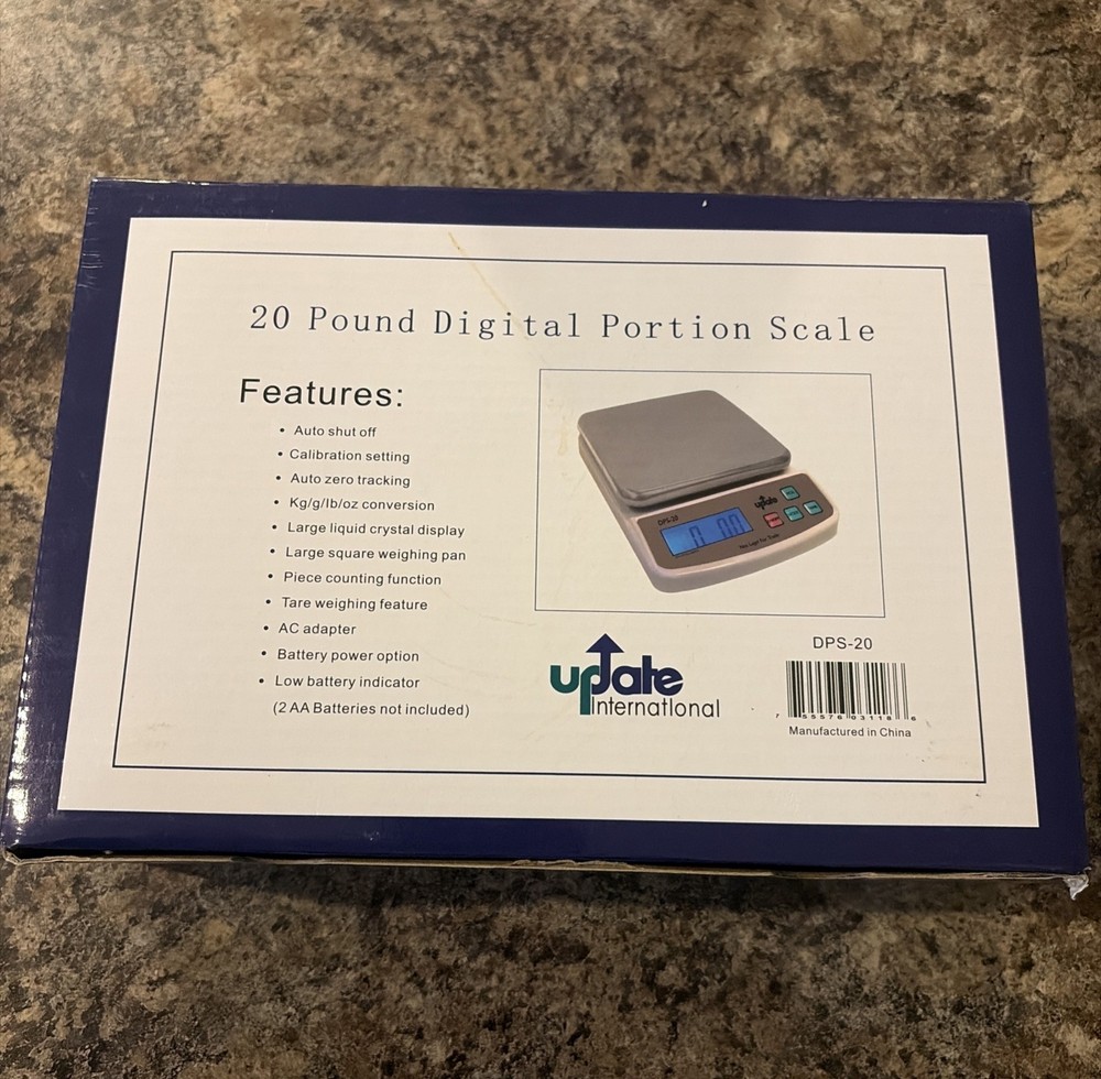 Update Series DPS-20 Digital Portion Control Scale - 20 lbs. Capacity