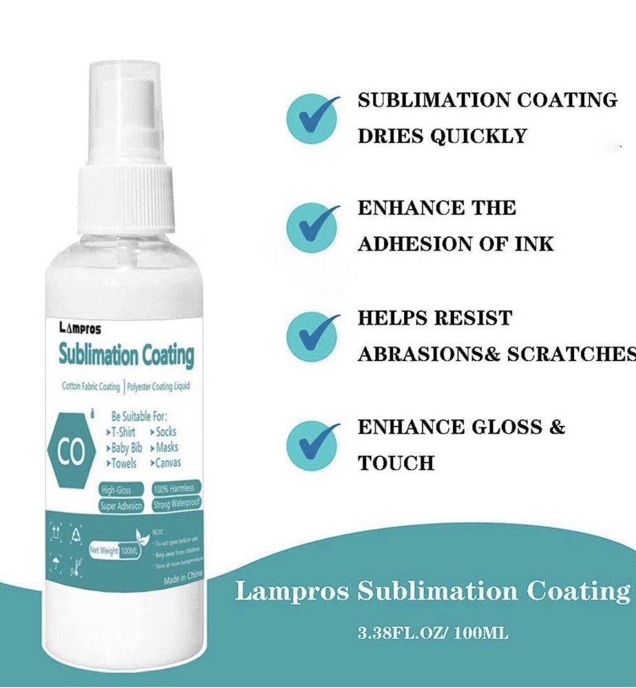 Sublimation Coating Spray with High Gloss Super Adhesion Suitable for Cotton/...