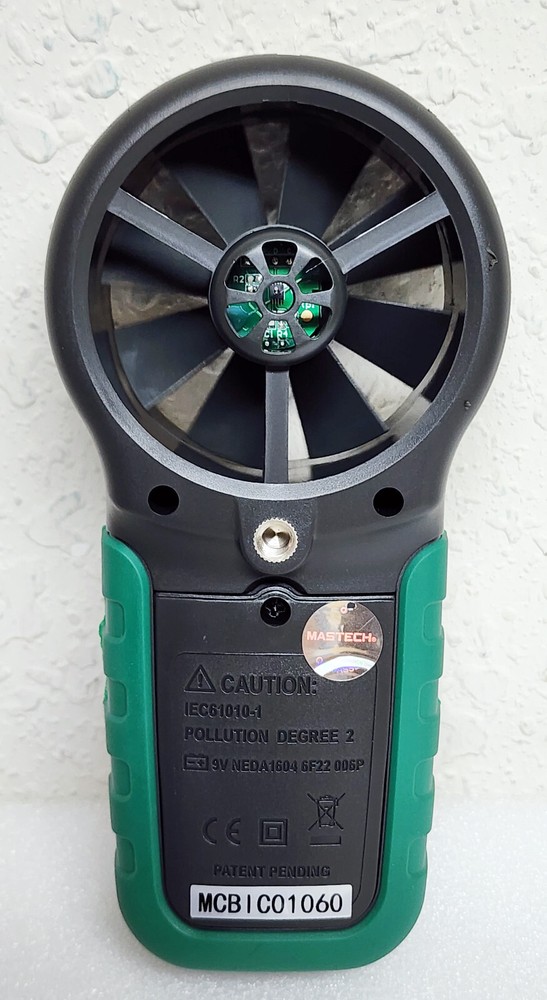 MASTECH MS6252B Digital Anemometer Air Wind Speed Velocity Meter