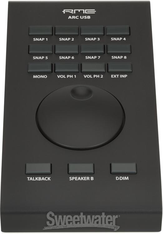 RME ARC USB Advanced Remote Control - Black