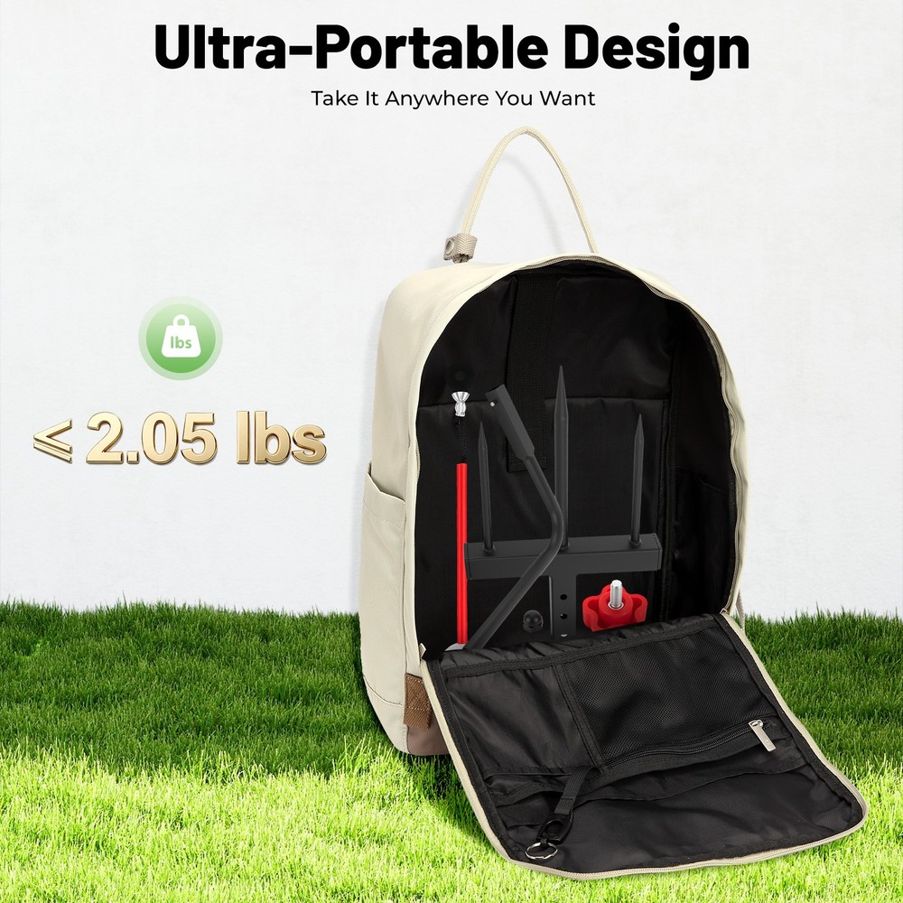 Golf Swing Trainer Aid-Durable Iron Golf Practice Swing Groover & Hitting Hanger