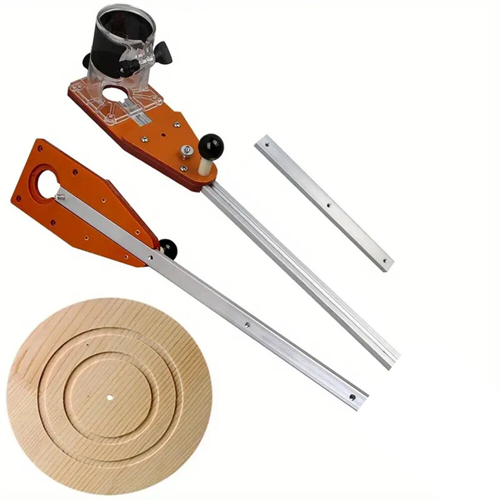 Milling Circle Guide Board Kit Woodworking Craftsmanship Tool for Trimmer Router