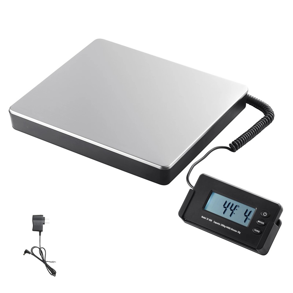 Digital Shipping Scale 440lb Timer & HD LCD Display