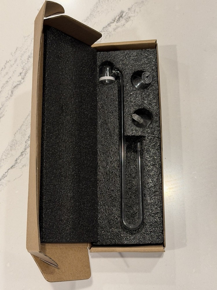 Glass co2 Carbon Dioxide Aquarium Diffuser Jardli - in box.