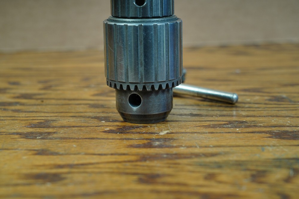 Jacobs 0-1/2" Capacity Drill Press Chuck 633C J33 Mount w/ Fine Threaded Collar