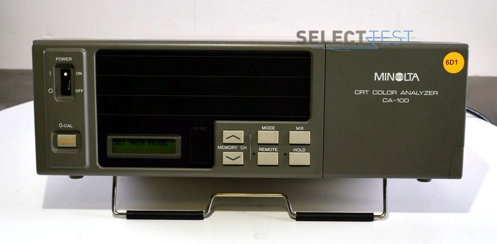 KONICA MINOLTA CA-100 CRT COLOR ANALYZER, NTSC, PAL, EXT & UNIV MODES (REF:015)
