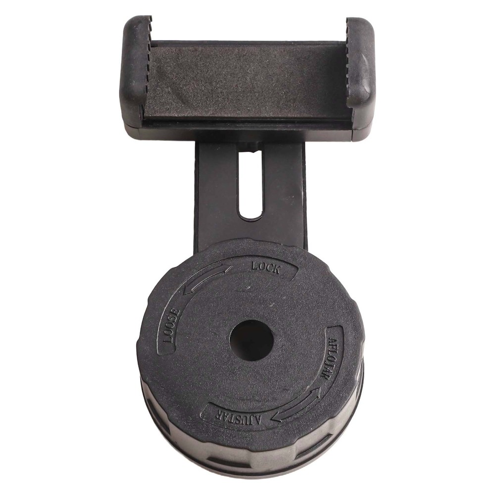 Telescopic Phone Holder Accessory Adapter Black Elements For Telescope