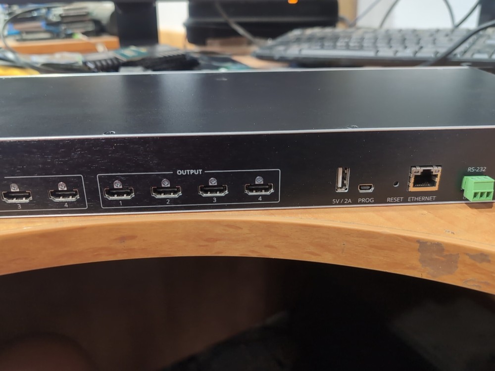 Kramer VS-44H2 4x4 4K HDR HDCP 2.2 Matrix Switcher