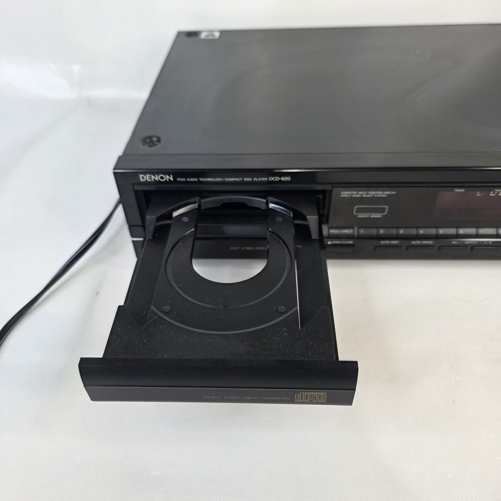 Denon DCD-620 Vintage Audiophile Single CD Player *No Remote* - Tested & Working