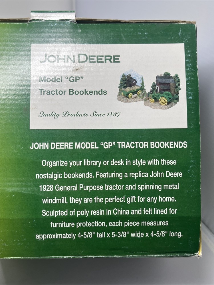 John Deere Model “GP” Tractor Bookends