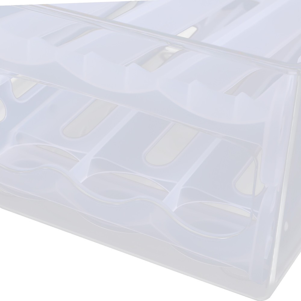 Egg Holder for Refrigerator Adjustable Egg Holder Storage Container for 36 Eggs