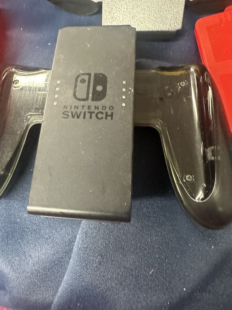 Nintendo Switch Accessories Bundle Case Joycons And Game Holders