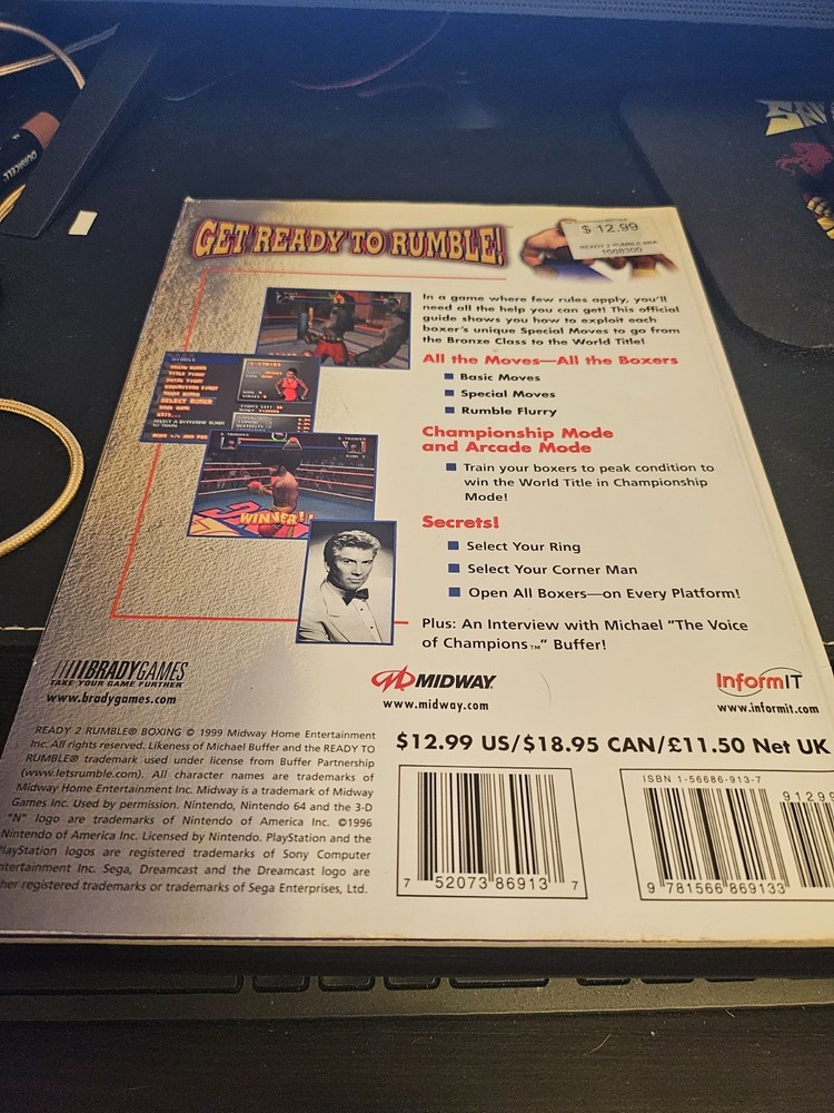 Ready 2 Rumble: Prima's Official Strategy Guide