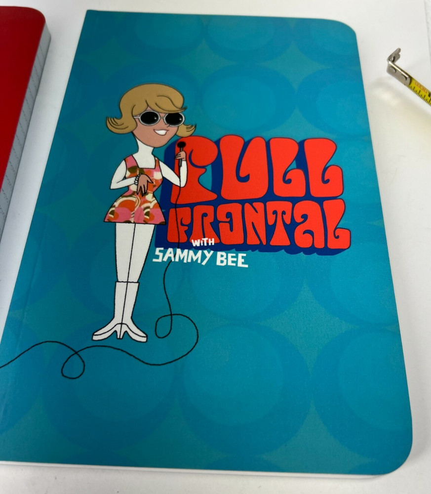 FULL FRONTAL Samantha Bee RIGGED 2 PACK LINED NOTEBOOK 2 PACK ELECTION