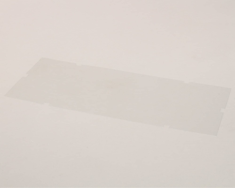 Pitco PTA6060302 Label Overlay Clear, Computer, 1/2"