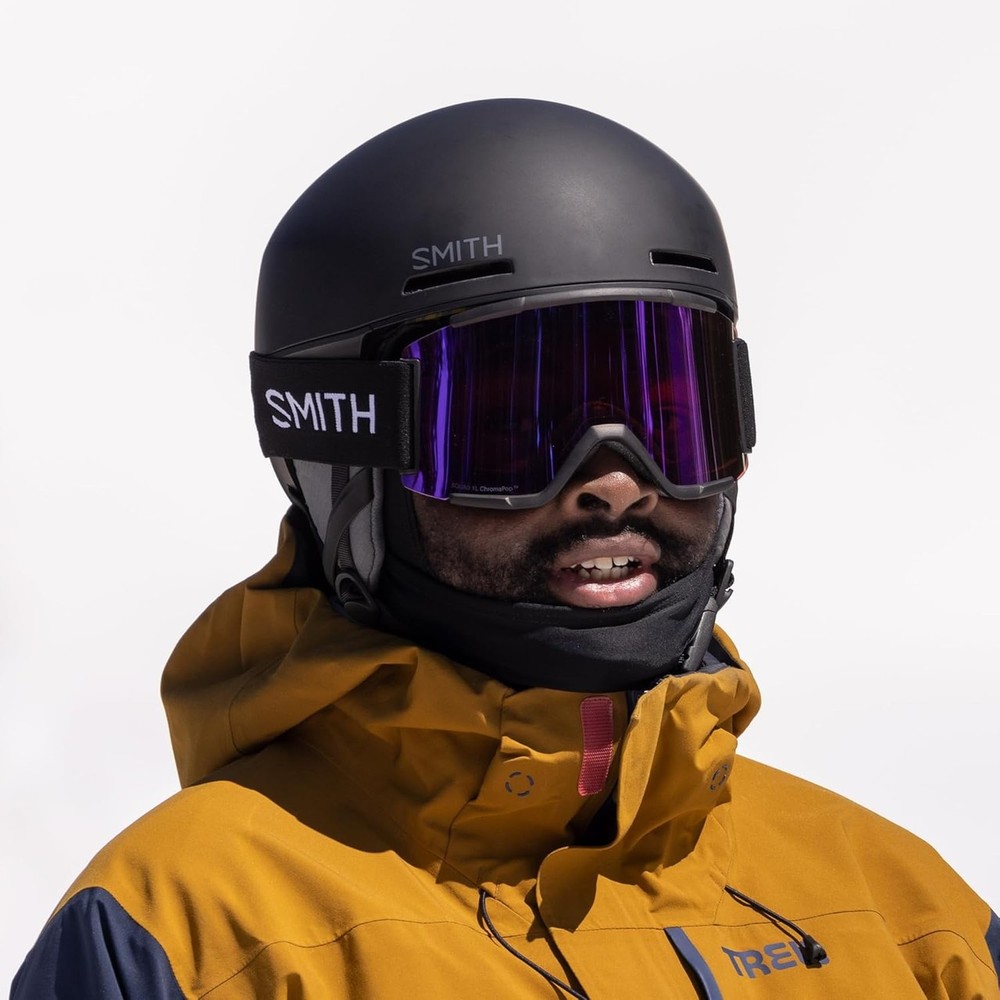 Smith Code MIPS Snow Helmet (Matte Chalk Rose, Large)
