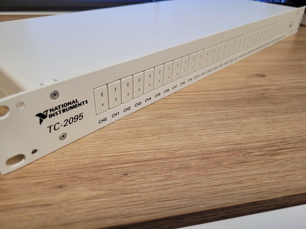 National Instruments TC-2095 32-Channel Thermocouple Adapter Input Panel