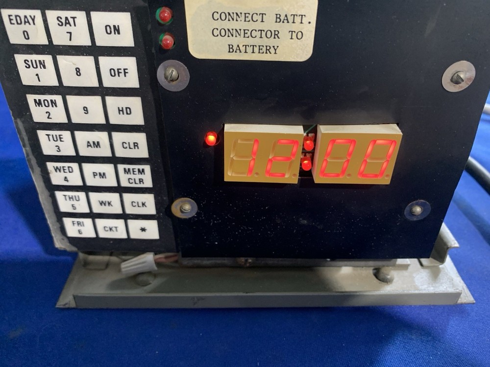 Lathem Work Alerter Digital Time Clock Buzzer - Power On Tested