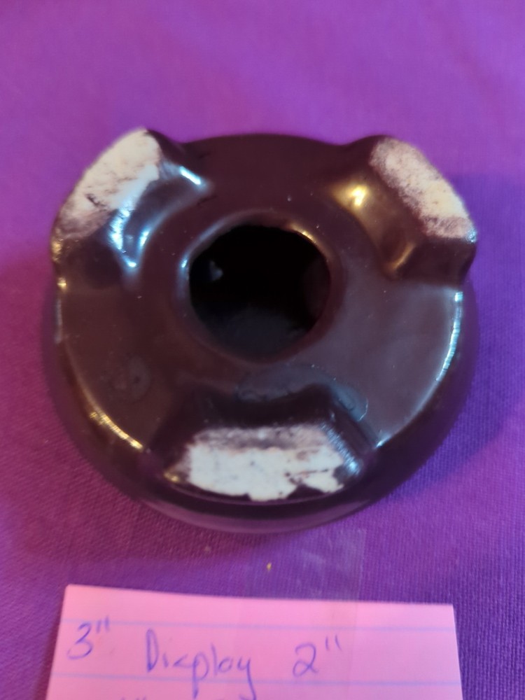 Round Ceramic Display Base, 3", 1" Inch Tall