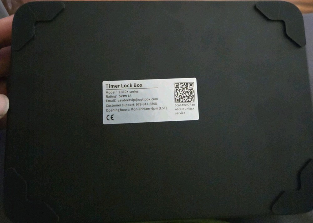 LB10X Series Combination Lock Timer Lock Box Stand Alone Item Storage