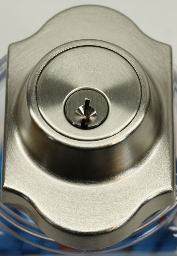 Amazon Basic Exterior Handle Set With In Satin Nickel AB-DH544 SN