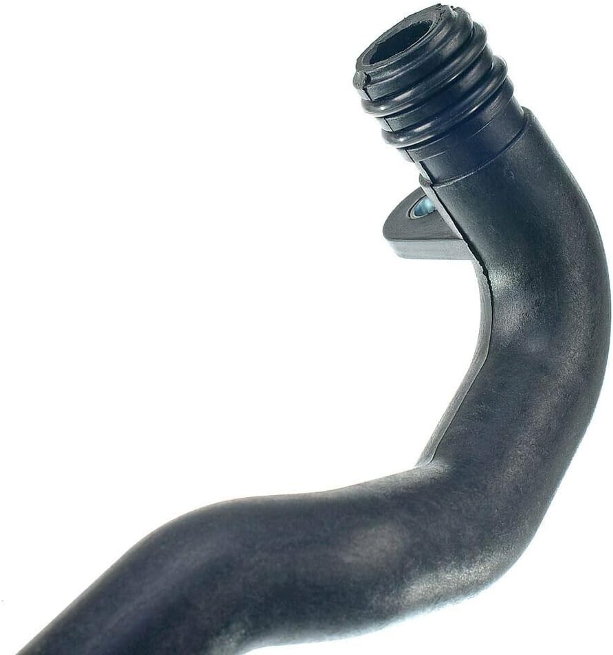 Set of 2 Engine Heater Inlet Pipe and Water Coolant with O-Rings Black