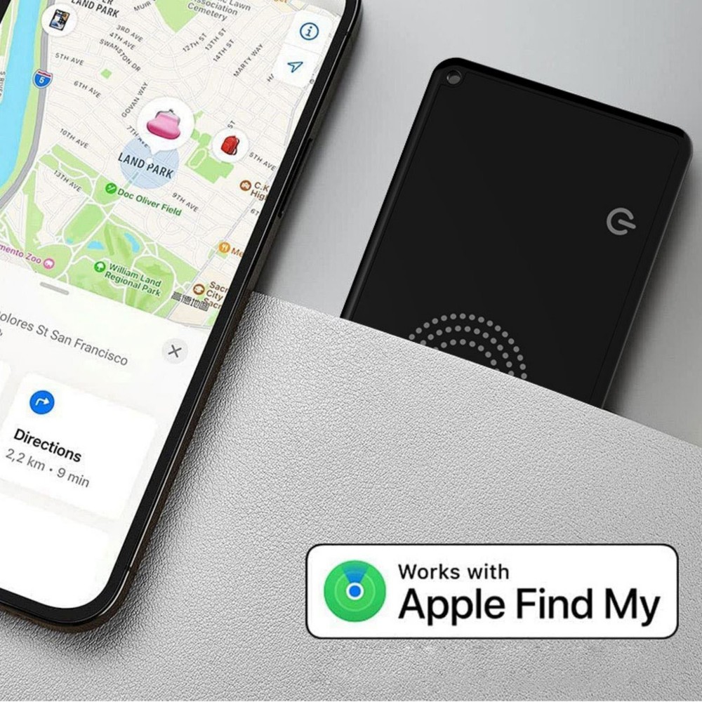 New Bluetooth Wireless Charging Smart Card Tracker Ultra-Thin Wallet Tracker