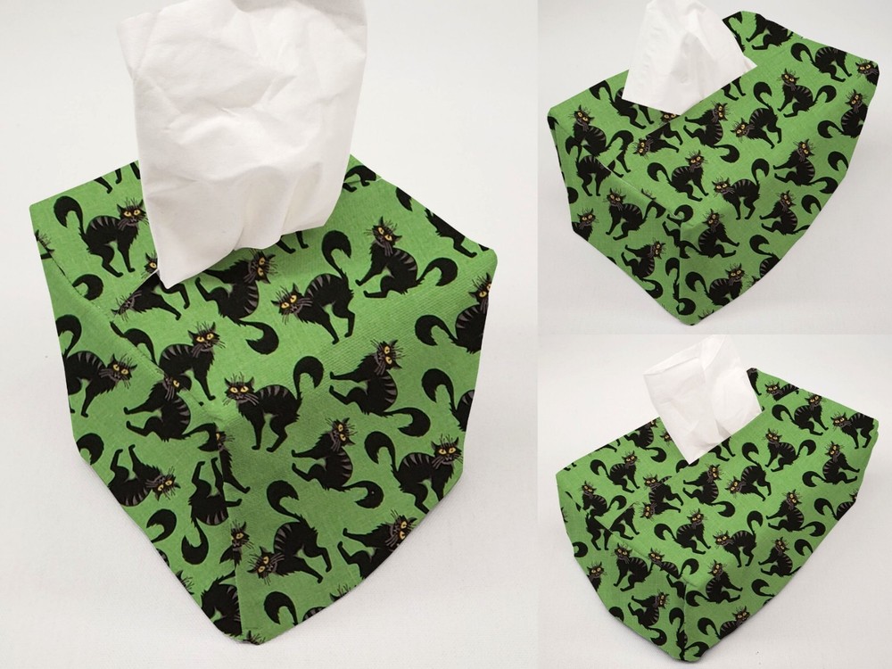 Halloween Cats Tissue Box Cover
