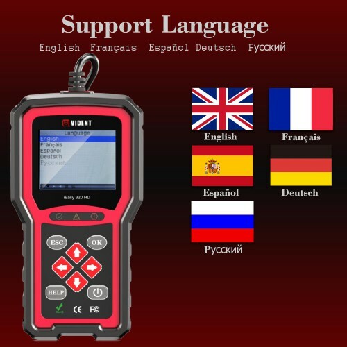 HEAVY DUTY DIESEL TRUCK DIAGNOSTIC SCANNER TOOL CODE READER FREIGHTLINER CUMMINS