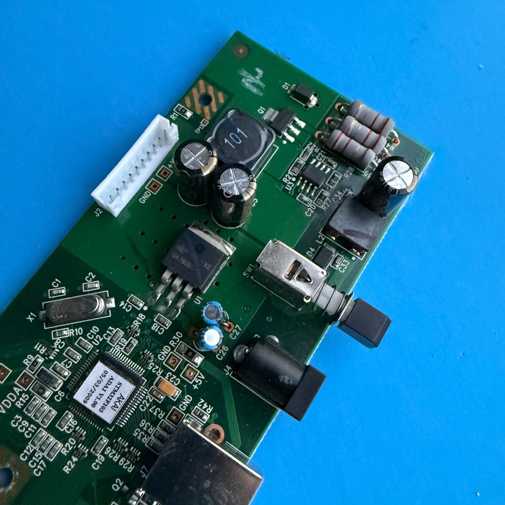 AKAI APC40 MKI Ableton MIDI Controller Part: Main PCB USB AC ON/OFF Borad