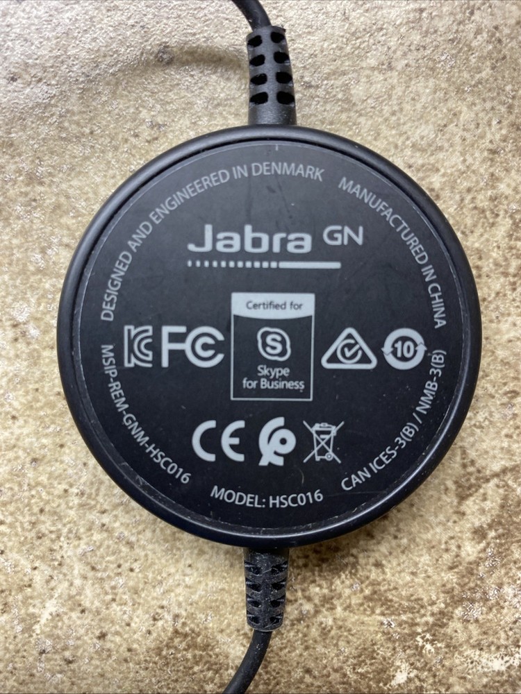 Jabra Evolve 20/20 SE Headset Model HSC016