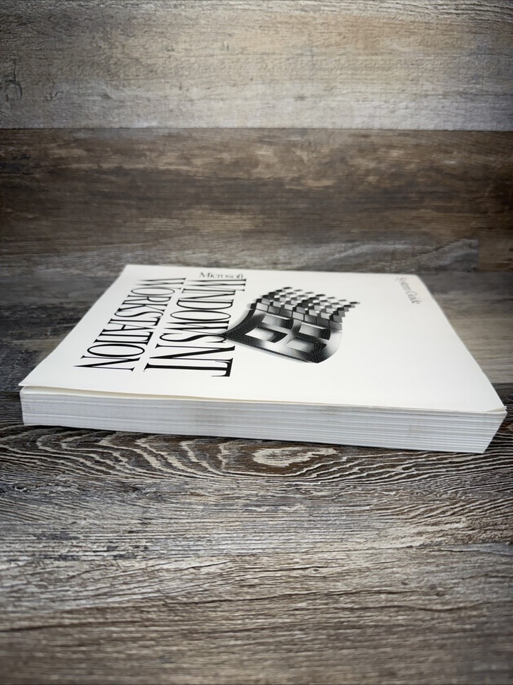 Microsoft Windows NT Workstation System Guide Version 3.5 Manual 1994 Vintage-VG