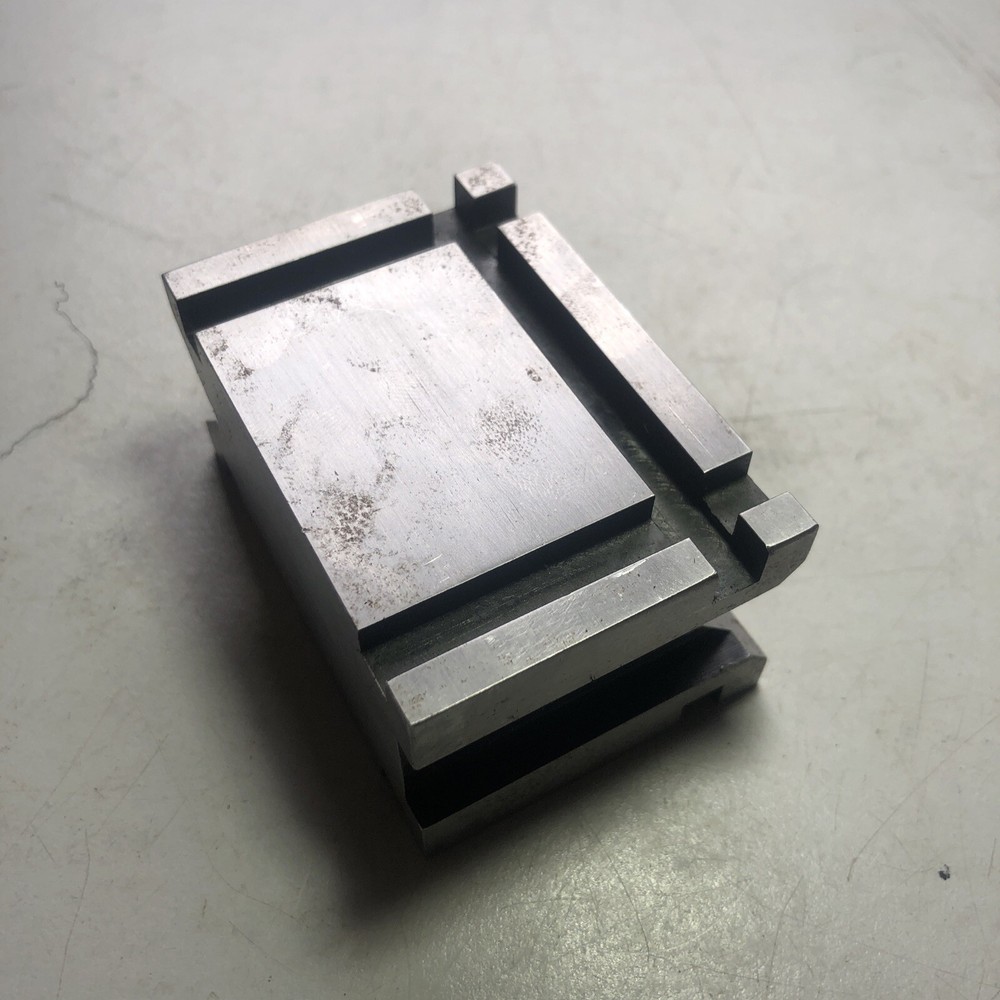 2 Sided Tool Makers V Block Footed V Block Small V Block