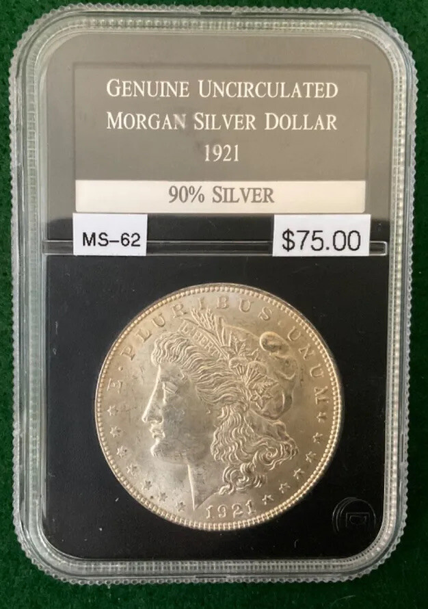 1921 P Silver Morgan Dollar - T;5