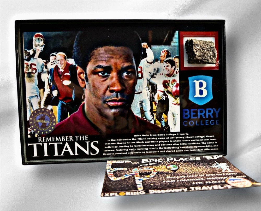 Remember The Titans Relic Prop Memorabilia