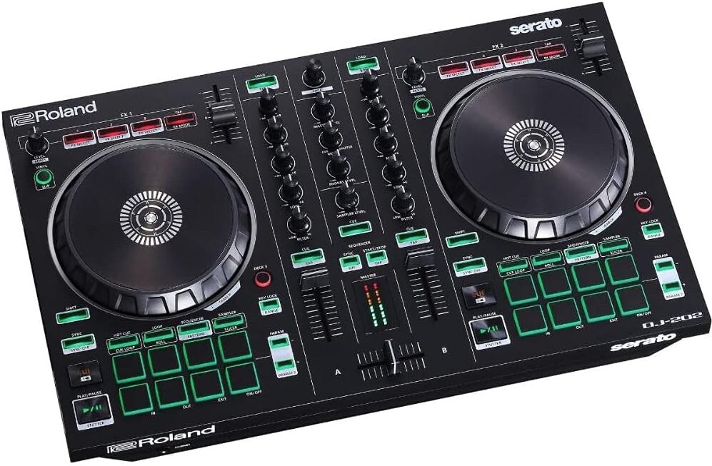 Roland DJ-202 Serato DJ Lite Controller W/Box