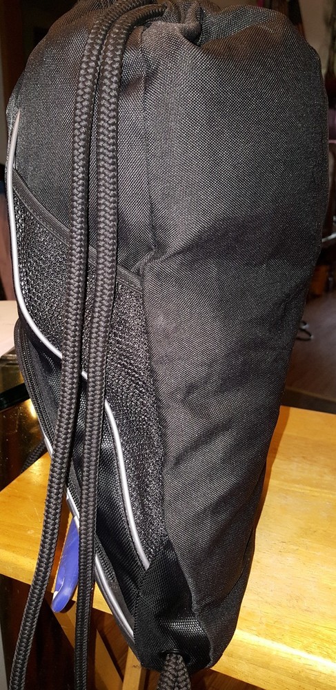 Adidas msd soccer back pack black great condition 100% polyester+