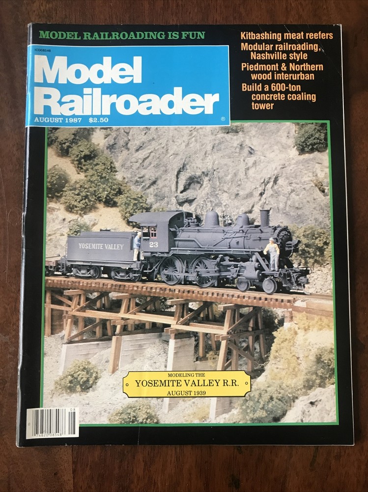 Model Railroader Train Magazines 1987 Complete Year 12 Issues Hobby Layouts GUC
