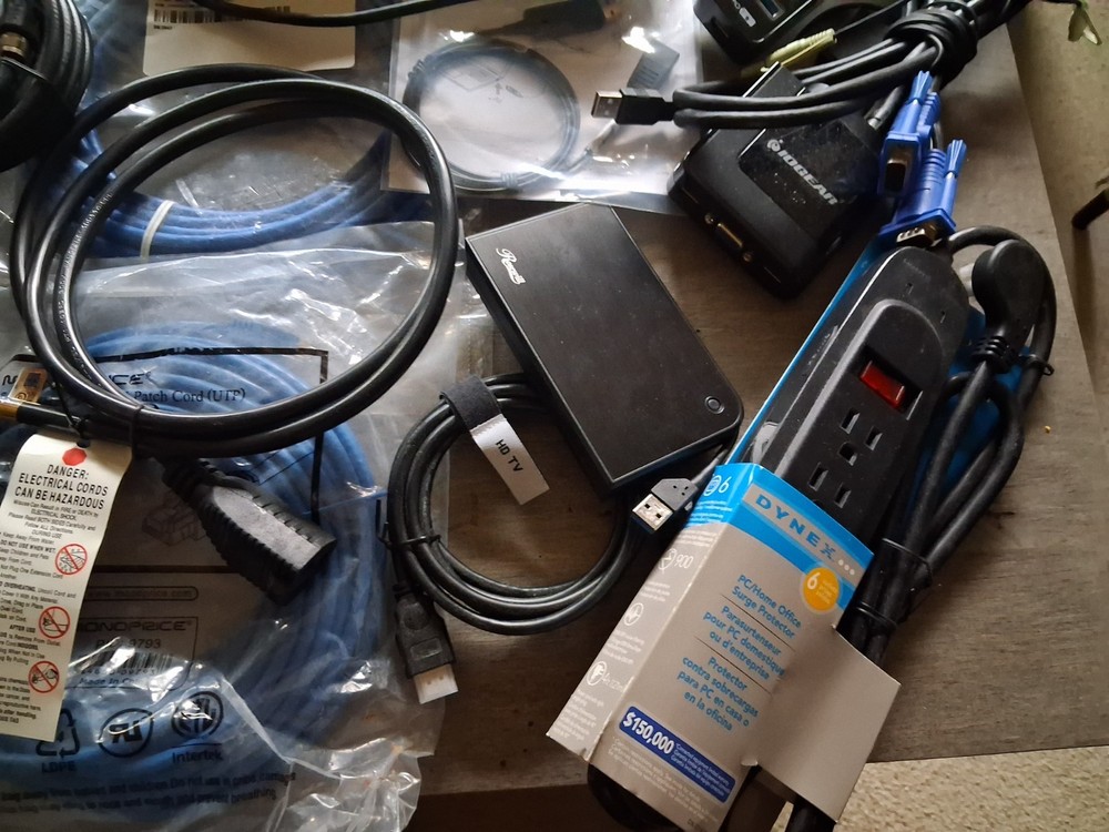 Computer & Entertainment System Accessories Lot --See List--