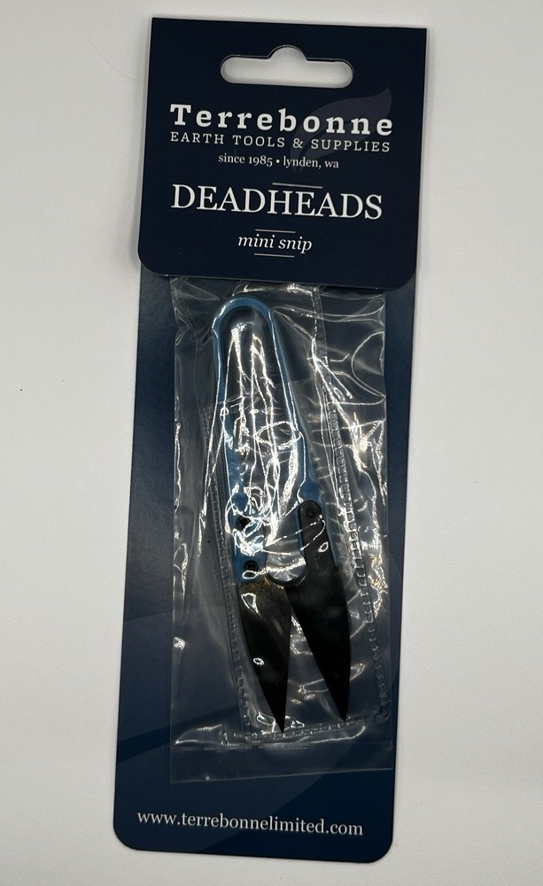 Mini Garden Snips Pruning Scissors Floral Trimming Shears Blue Deadhead Tool