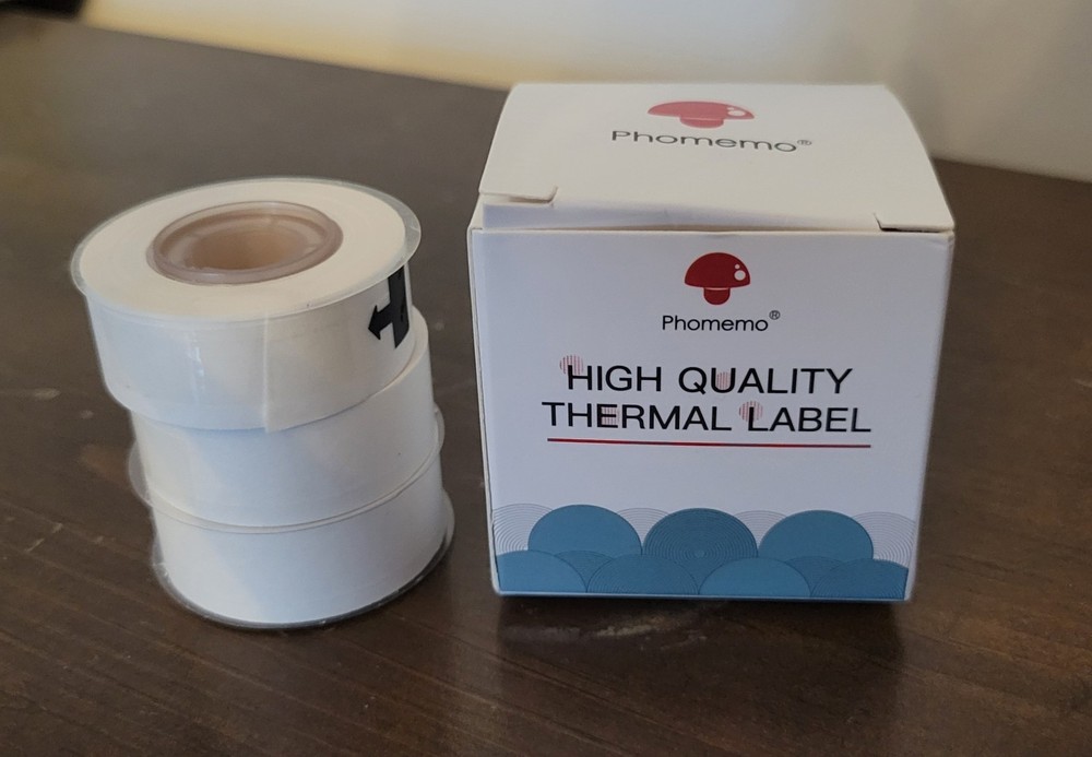 Phomemo Paper 15mm*3m Thermal Printer Paper Roll
