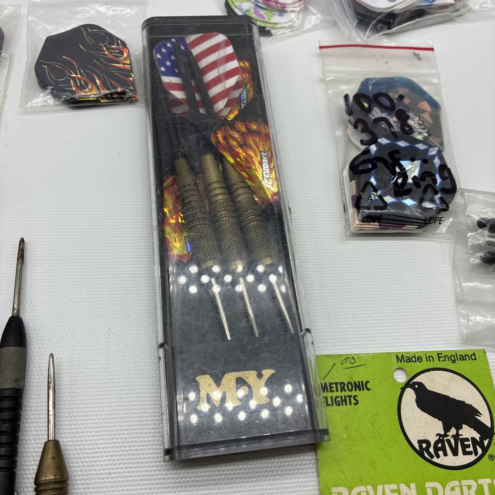 Lot Mixed Darts Flights Tips Assortment