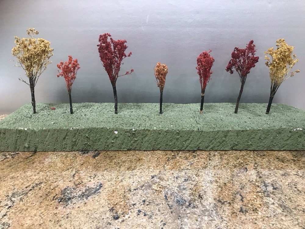 Hand Made Trees 5”To 7” Three Per Package ￼