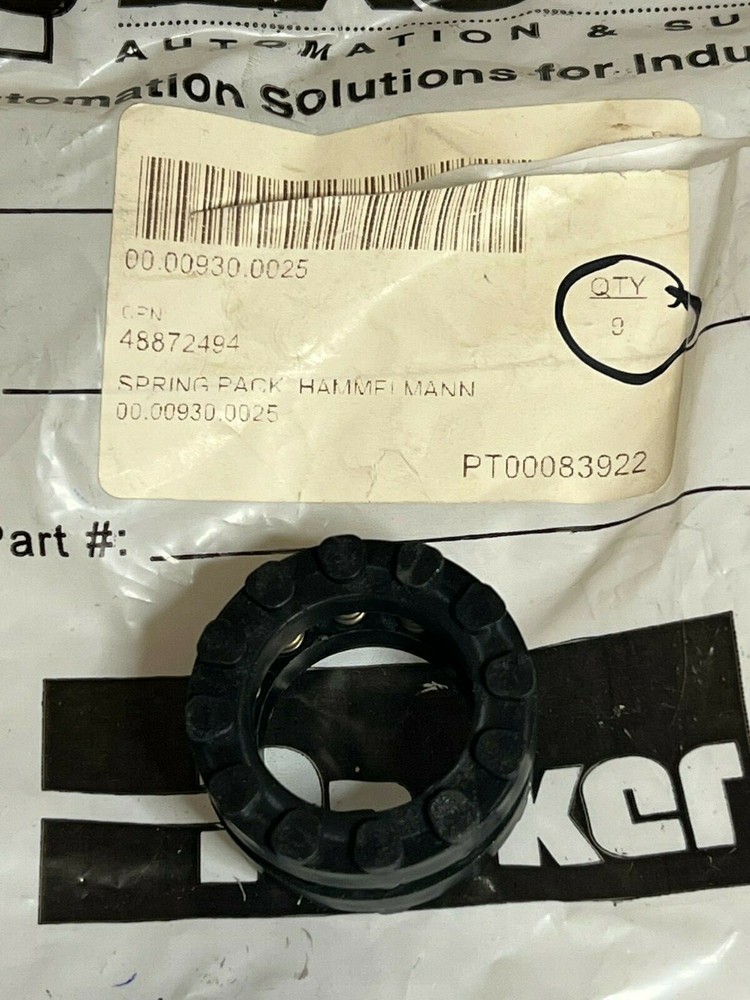 hammelmann 00.00930.0025 spring pack nos no box