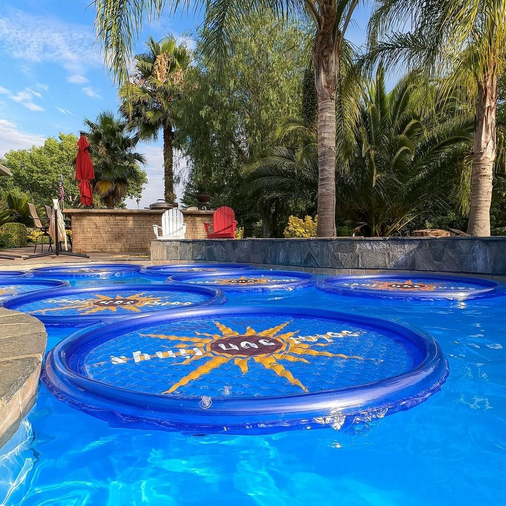 Solar Sun Ring Pool Spa Heater 21K BTU, Efficient Cover Heating System, SSR1