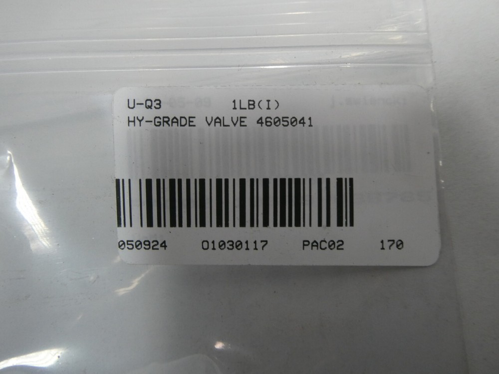 Hy-grade Valve 285 WP-100 Check Valve